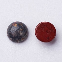 天然石カボション  半円/ドーム  混合石  8x3.5mm&nbsp;G-H1596-FR-8mm-M