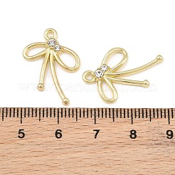 Alloy with Crystal Rhinestone Pendants&nbsp;RB-CBA7AC6-12G