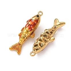 304 Stainless Steel Enamel Pendants&nbsp;STAS-Z193-13G-04B