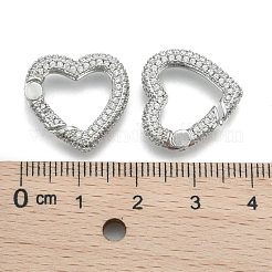 Brass Spring Gate Rings&nbsp;KK-D159-25P