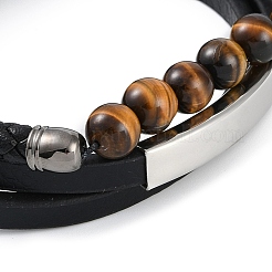 Microfiber Leather Cord Bracelets&nbsp;BJEW-P328-14A