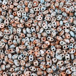 Picasso Glass Seed Beads&nbsp;GL-N001-02F