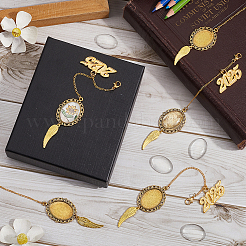 Oval & Wing Alloy 2025 Graduation Cap Chain&nbsp;HJEW-SP00007