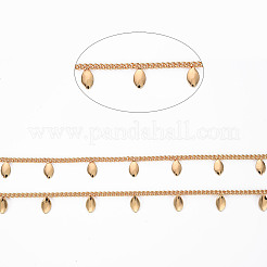 Handmade Brass Curb Chains&nbsp;CHC-S012-109
