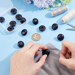 12Pcs Cowhide Shank Buttons&nbsp;BUTT-ME0001-41A