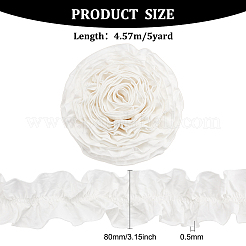 Polyester Ruffled Trimming&nbsp;DIY-WH0430-116B