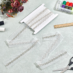 4Yards Polyester Lace Ribbon&nbsp;SRIB-GF0001-73B-02