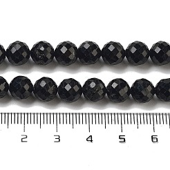 Natural Black Tourmaline Beads Strands&nbsp;G-B088-C06-08