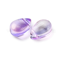 Transparent Glass Charms&nbsp;GGLA-M004-05B-03-01