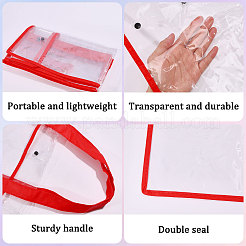 Transparent PVC Storage Bag&nbsp;ABAG-WH0044-91A