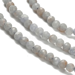 Natural Angelite Beads Strands&nbsp;LS-G-RM2025-16-3mm