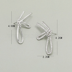 Elegant and Stylish Bowknot Alloy Stud Earrings&nbsp;ZV9023