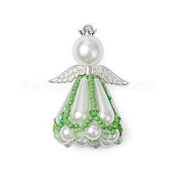 Beaded Angel Charms&nbsp;PALLOY-MZ00435