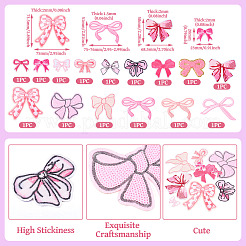 15Pcs 15 Styles Computerized Embroidery Cloth Patches&nbsp;PATC-TA0001-12