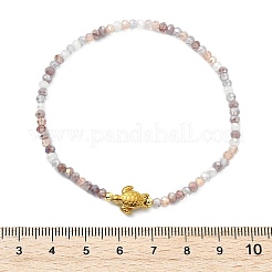 AB Color Plated Glass & 304 Stainless Steel Beaded Stretch Bracelets for Women&nbsp;BJEW-JB13923
