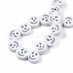 Handmade Polymer Clay Bead Strands&nbsp;X-CLAY-S096-038