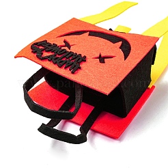 Devil Felt Halloween Candy Bags with Handles&nbsp;HAWE-K001-01G