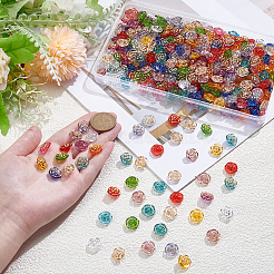 360Pcs 12 Colors Acrylic & Resin Buttons&nbsp;DIY-ME0001-75