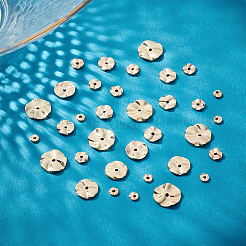 40Pcs 4 Style Brass Beads&nbsp;KK-PH0009-08