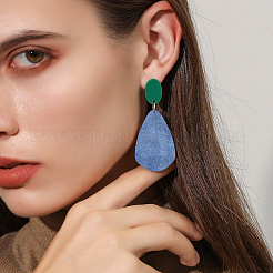 10Pcs 10 Colors PU Leather Fabric&nbsp;FIND-CL0001-16B
