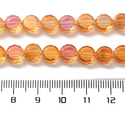 Electroplate Glass Beads Strands&nbsp;EGLA-C010-01A-HR01