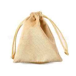 Velvet Jewelry Drawstring Storage Pouches&nbsp;ABAG-P013-02B-09