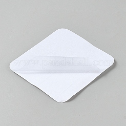 プラスチック製の子供用眼鏡カバーステッカー  ホワイト  70x65x0.3mm  20個/セット&nbsp;DIY-WH0591-446