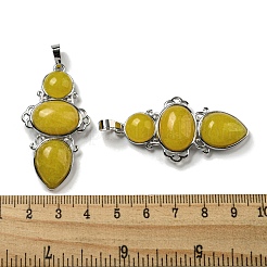 Natural Topaz Jade Pendants&nbsp;G-Q158-04Q