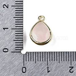 Natural Rose Quartz Faceted Pendants&nbsp;G-U019-05G-09