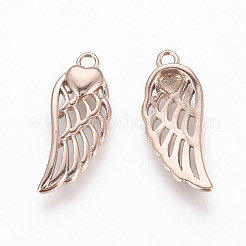 304 Stainless Steel Pendants Ion Plating(IP)&nbsp;LS-STAS-P217-02RG