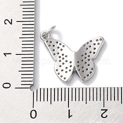 Rack Plating Brass Micro Pave Clear Cubic Zirconia Pendants&nbsp;KK-Z039-20P