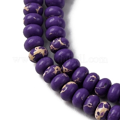 Dyed Synthetic Imperial Jasper Beads Strands&nbsp;G-F804-A01-01