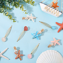 4 Bags 4 Colors Snap Hair Clips&nbsp;PHAR-CY0001-03