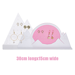 Acrylic Earring Display Stands&nbsp;EDIS-WH0016-016