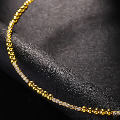 Snake Brass Crystal Rhinestone Lariat Necklaces for Women&nbsp;FS-WG9EF43-01