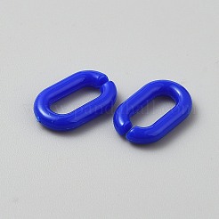 Opaque Acrylic Linking Rings&nbsp;SACR-WH0001-37M