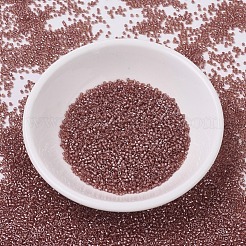 MIYUKIデリカビーズ  シリンダー  日本製シードビーズ  11/0  （db0913)スパークリングサーモンライニングトパーズ  1.3x1.6mm  穴：0.8mm  約20000個/袋  100 G /袋&nbsp;SEED-J020-DB0913
