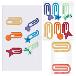 2Pcs 2 Styles Silicone Bookmark Molds&nbsp;DIY-PH0035-08