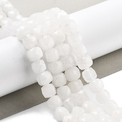 Natural White Jade Beads Strands&nbsp;G-C179-B23-01