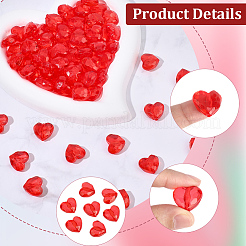 70Pcs Transparent Acrylic Beads&nbsp;OACR-PA0001-83