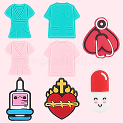 Medical Theme Food Grade Eco-Friendly Silicone Beads&nbsp;SIL-SC0002-86
