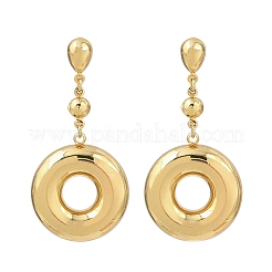 304 Stainless Steel Dangle Stud Earrings&nbsp;EJEW-P325-04C-G