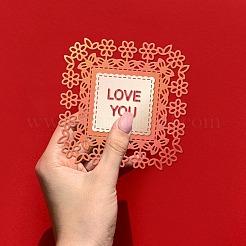 Geometric Carbon Steel Cutting Dies Stencils&nbsp;DIY-WH0309-2026