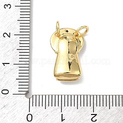 Brass Enamel Pendants&nbsp;KK-Z153-17G