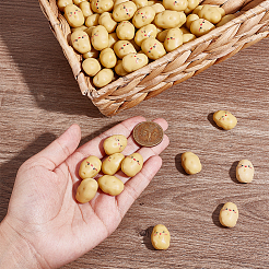 210Pcs 3 Styles Resin Potato Miniature Ornaments&nbsp;DJEW-NB0001-49
