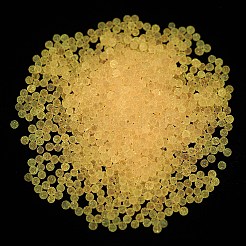 蓄光透明ガラスシードラウンドビーズ  穴なし/ドリルなし  グレードA  鮭色  2~2.5mm  約10000個/袋&nbsp;GLAA-F124-D01-A