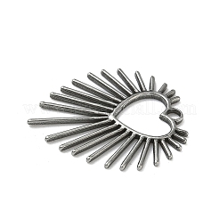 304 Stainless Steel Pendants&nbsp;STAS-P422-06P