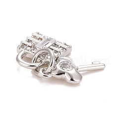Cubic Zirconia Pendants&nbsp;KK-E275-21P
