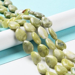 Natural Chinese Southern Jade Beads Strands&nbsp;G-L242-34
