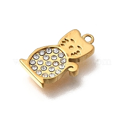304 Stainless Steel Pendants&nbsp;STAS-Z160-08G-01